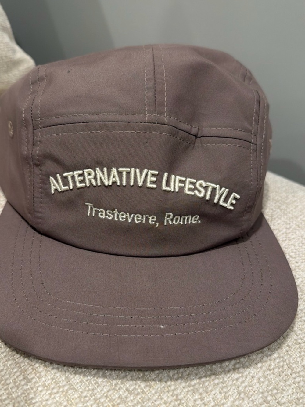 Zara Brown 'Alternative Lifestyle' Embroidered Cap